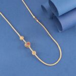 Timeless Traditions with The Elegance of Gold-Plated Silver Thali Chains and Manthrakodi Sarees